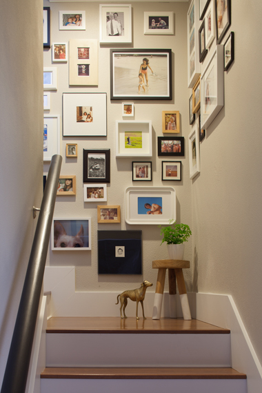 Design Styling Stairwell Gallery Wall Photos